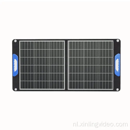 Waterdichte draagbare opvouwbare 60W 120W camping zonnepanelen